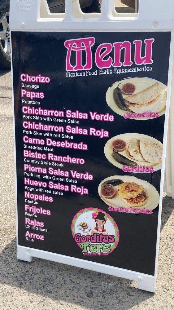 Gordita's Tere Estilo Aguascalientes - Bakersfield, CA menu_pic