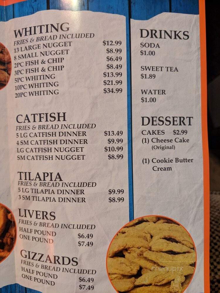 Gowdy's Seafood - La Vergne, TN menu_pic