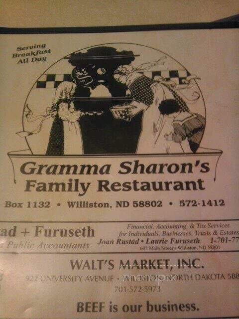 Douglas Family Restaurant - Sharon, ON menu_pic