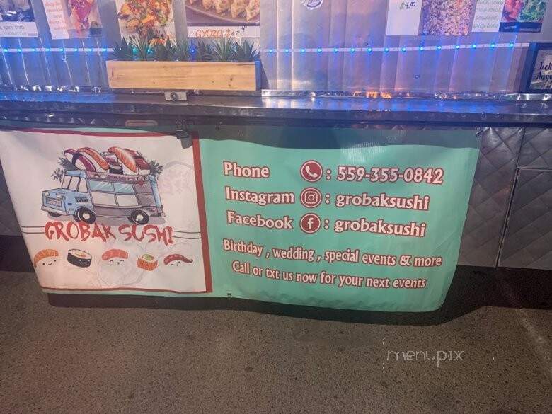 Grobak Sushi - Fresno, CA menu_pic