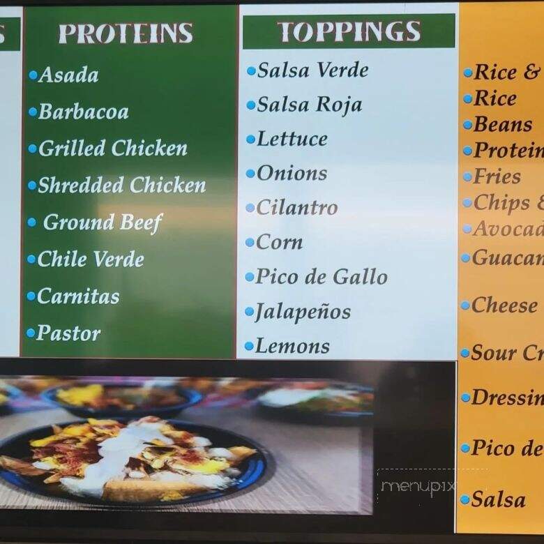Grullense Burrito Bowl - Hanford, CA menu_pic