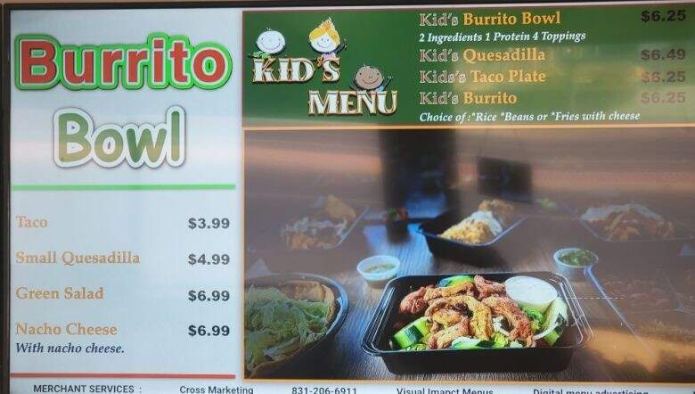Grullense Burrito Bowl - Hanford, CA menu_pic