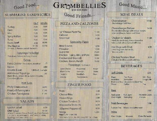 Grumbellies - Fort Ann, NY