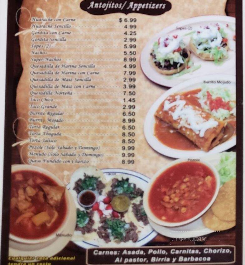 Birrieria Guadalajara - Paramount, CA menu_pic
