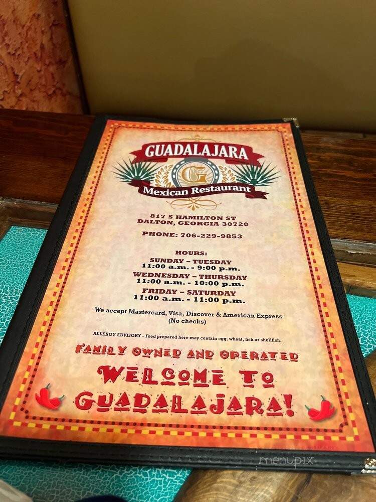 Guadalajara Mexican Restaurant - Dalton, GA