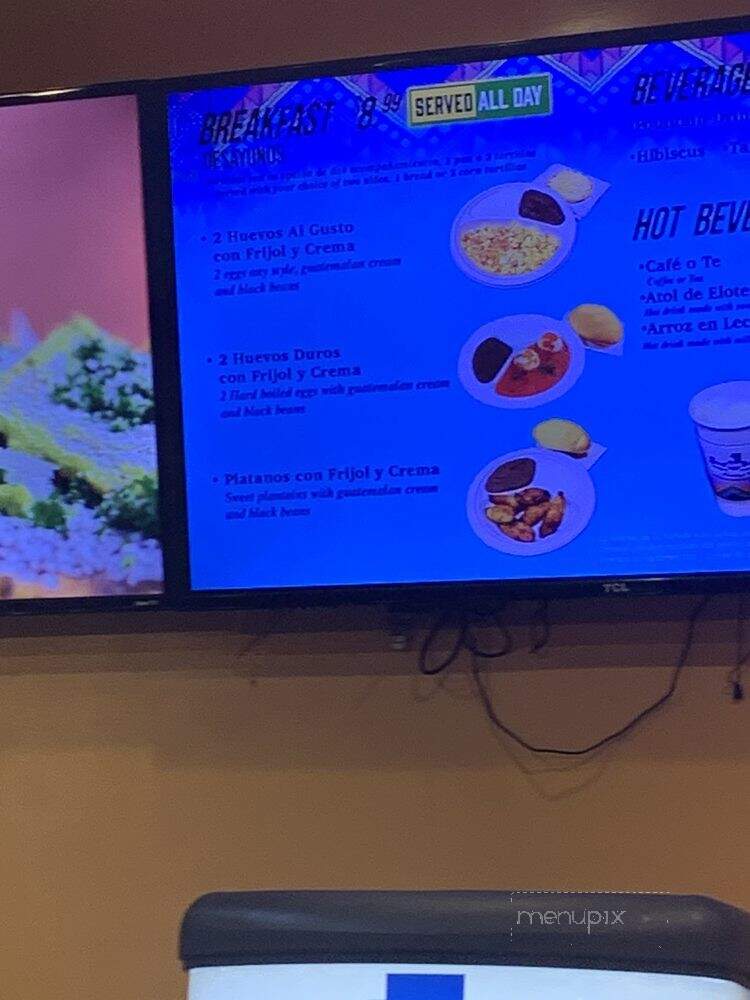 Guatemalteca - Los Angeles, CA menu_pic