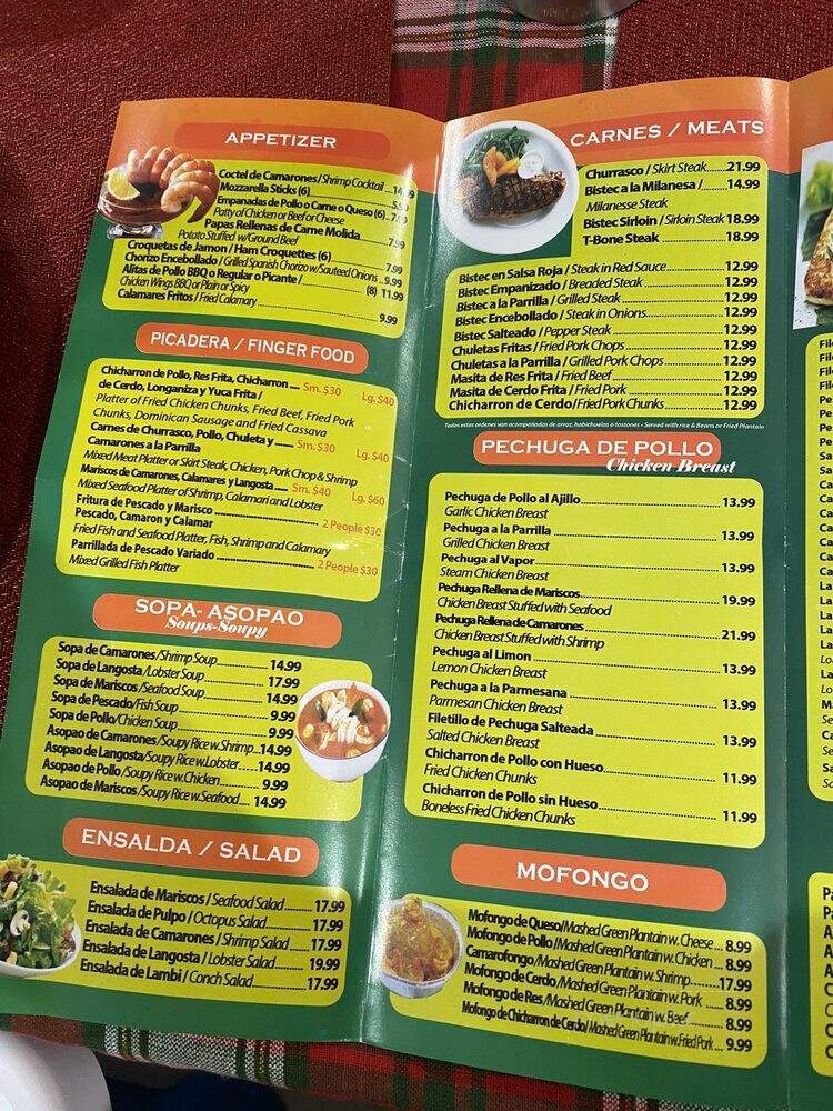 Gustico Latin Kitchen - Yonkers, NY menu_pic