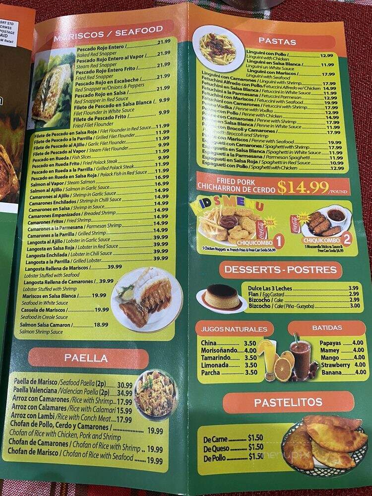 Gustico Latin Kitchen - Yonkers, NY menu_pic