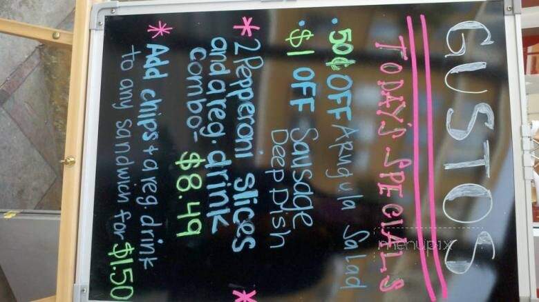 Gustos - Pasadena, CA menu_pic