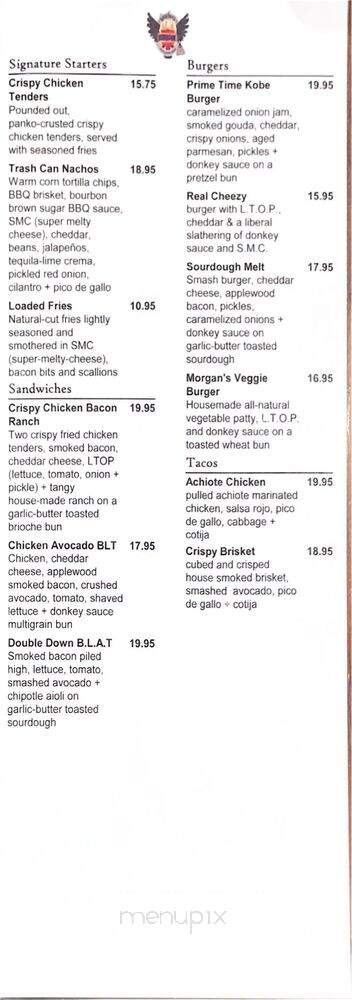 Guy Fieri's - Burbank, CA menu_pic