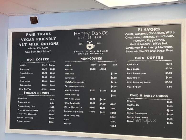 Happy Dance Coffee Shop - King George, VA