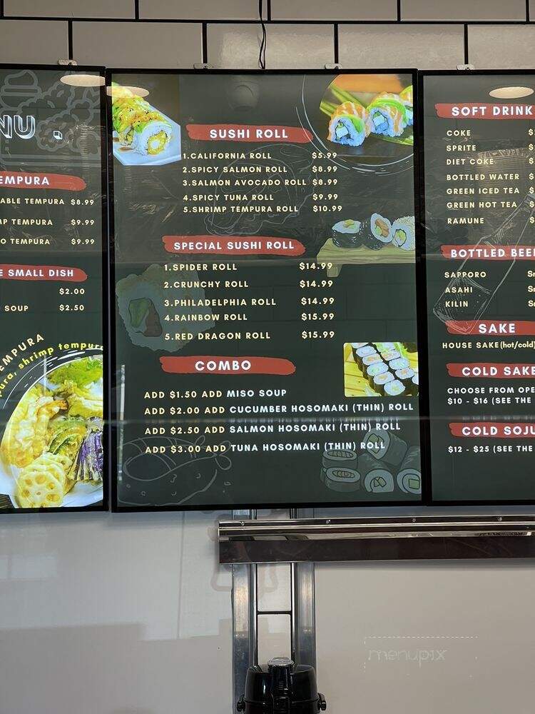 Happy Oasis - Rancho Santa Margarita, CA menu_pic