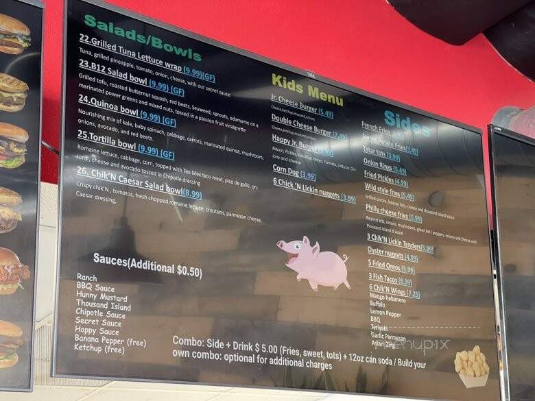 Happy Vegan - Fountain Valley, CA menu_pic