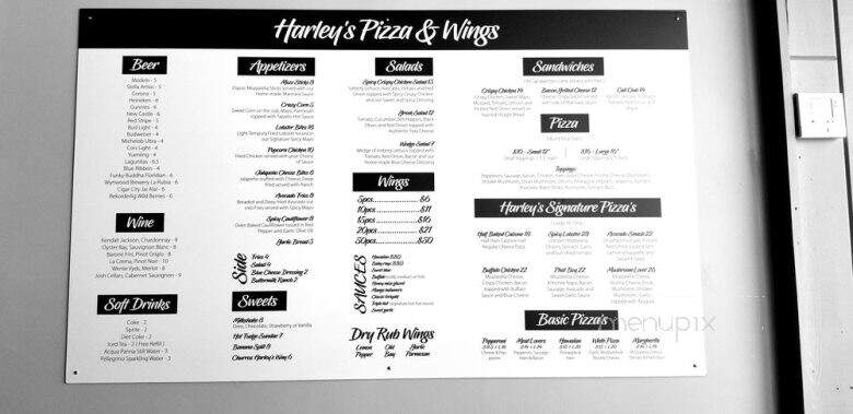 Harley's Pizza & Wings - Fort Lauderdale, FL menu_pic