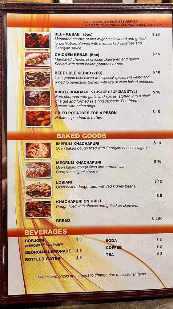 Havlabar - Glendale, CA menu_pic