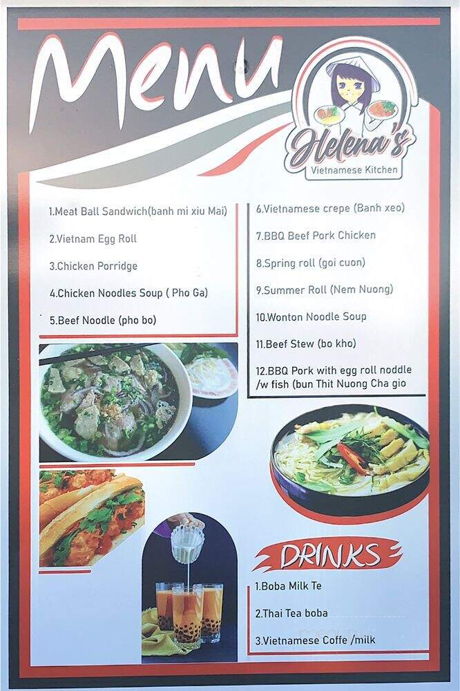 Helena's Vietnamese Kitchen - Bishop, CA menu_pic