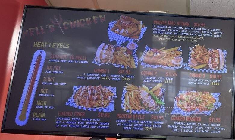 Hell's Chicken - Los Angeles, CA menu_pic