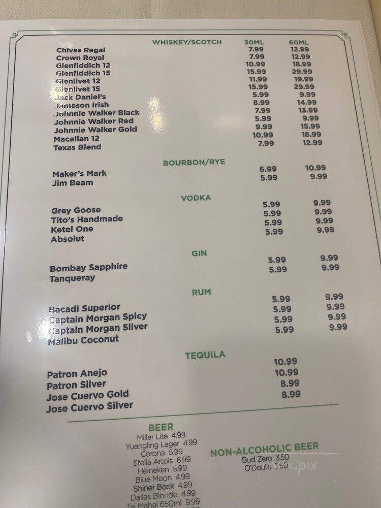 Herbs Indian Cuisine - Hurst, TX menu_pic