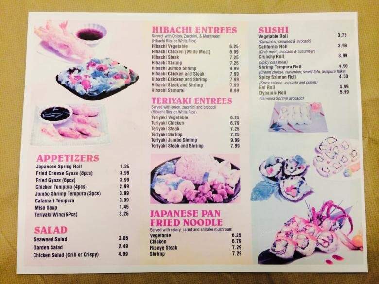 Hibachi Bowl - Knightdale, NC menu_pic