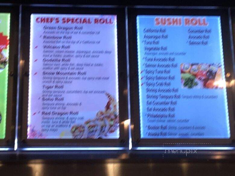 Hibachi Express - Auburndale, FL menu_pic