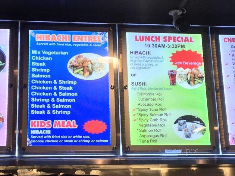 Hibachi Express - Auburndale, FL menu_pic