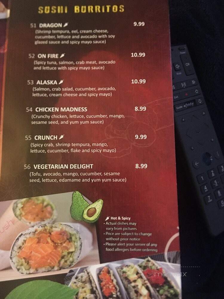 Hibachi Madness - Springfield, IL menu_pic