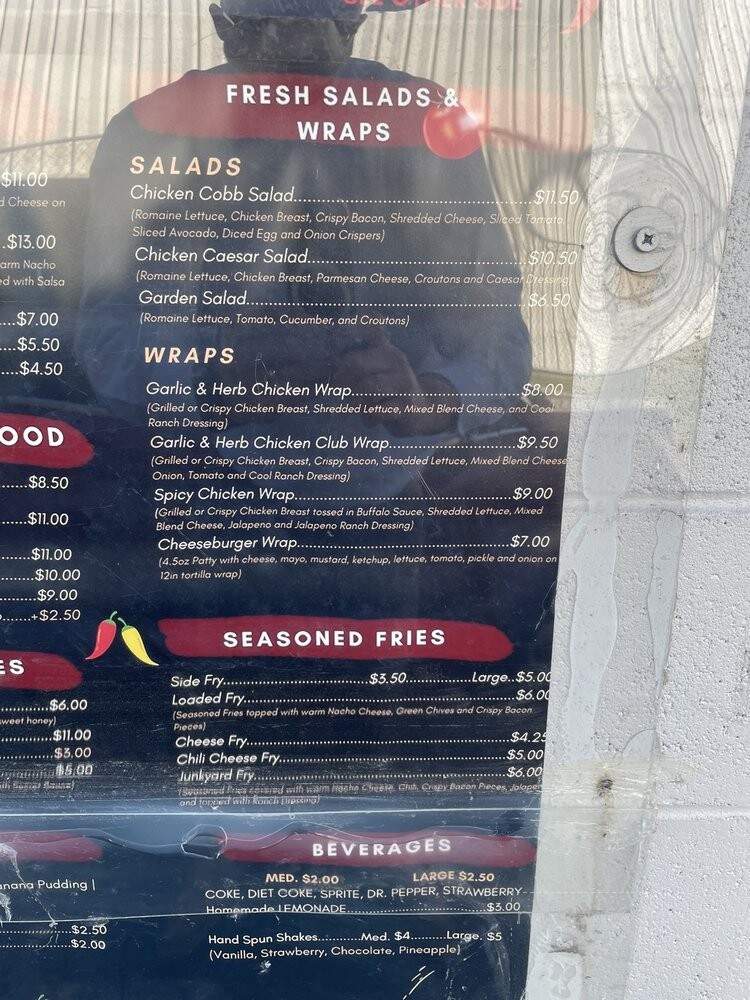 Hillboyz Wing and Burger Bar - Memphis, TN menu_pic