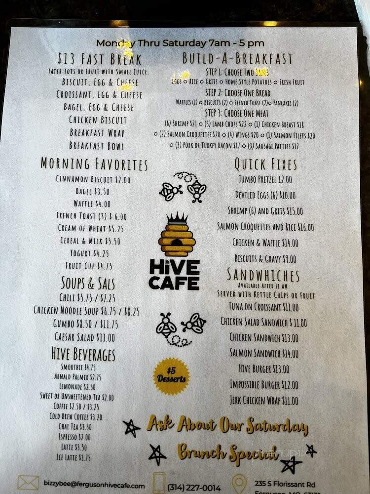 Hive Cafe - Ferguson, MO