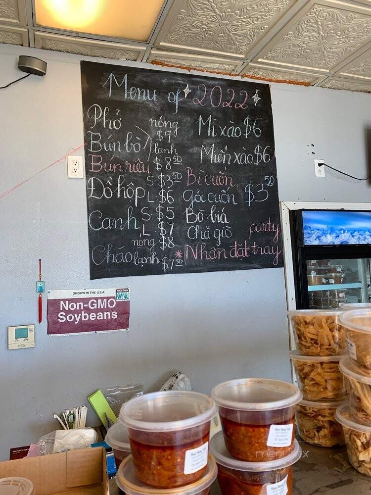 Hoa Hung Tofu - Westminster, CA menu_pic