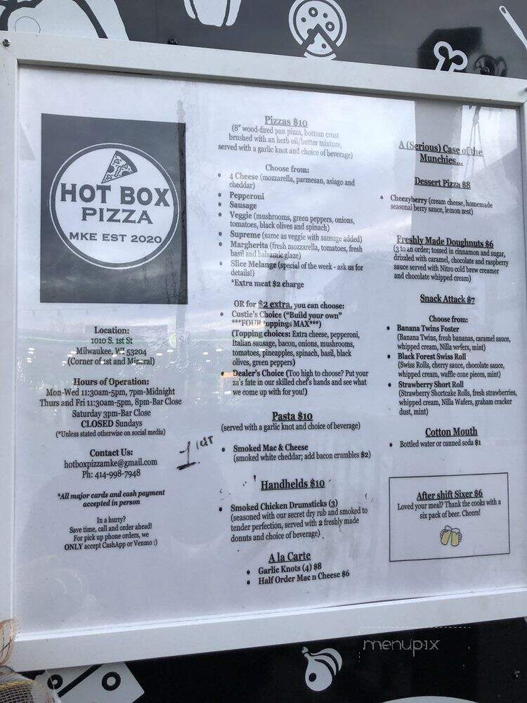 Hot Box Pizza MKE - Milwaukee, WI