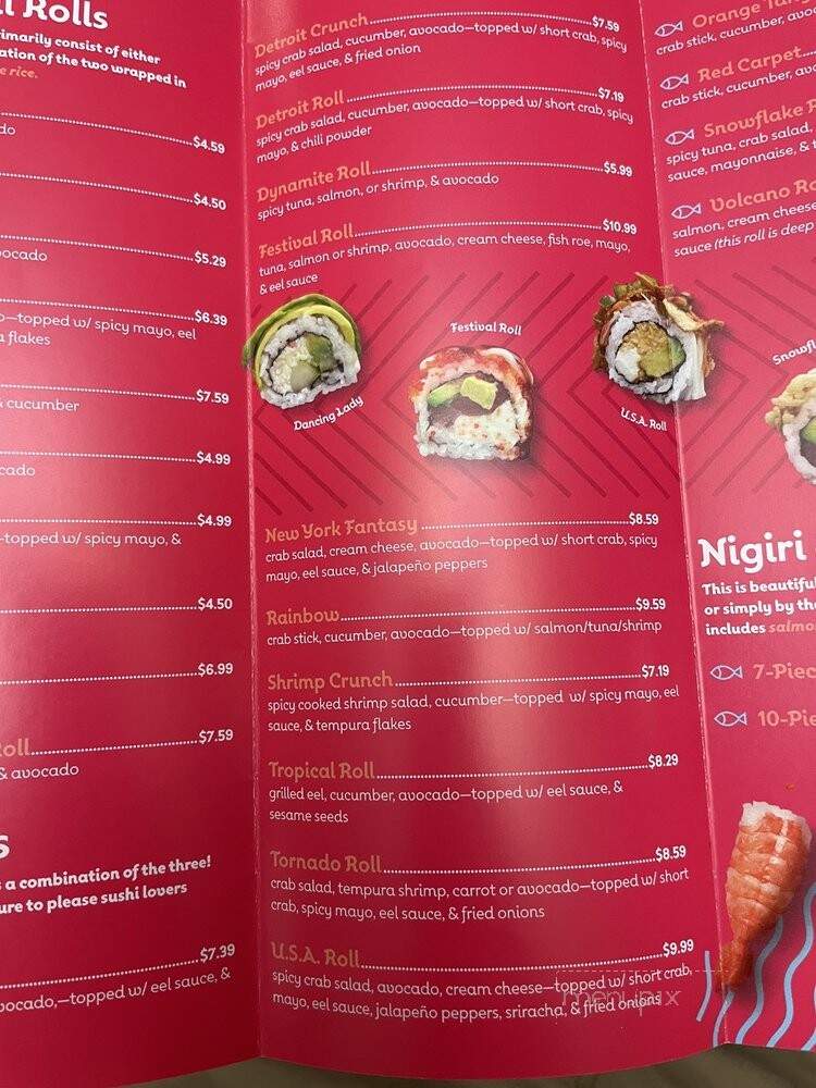 House of FusYin - Warren, MI menu_pic