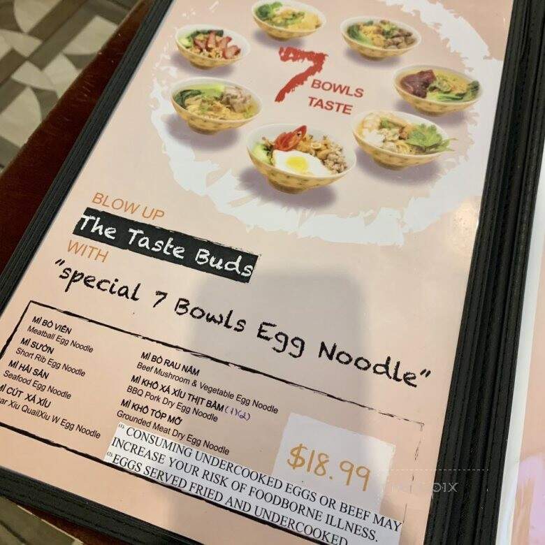 Hu Tieu My Tho - Norcross, GA menu_pic