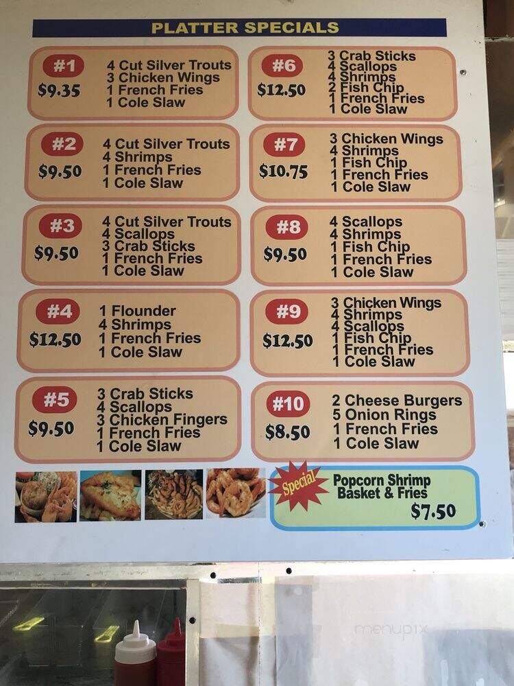 Huyon Seafood - Philadelphia, PA menu_pic