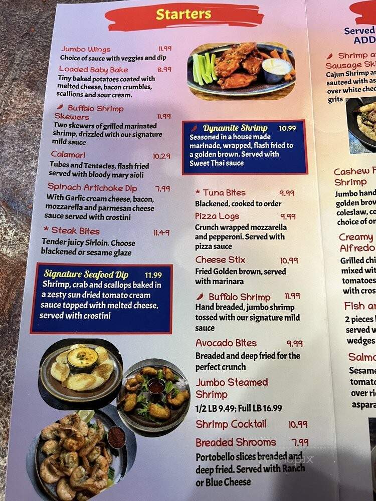 IDK Raw Bar Grill and Gaming - Hayes, VA menu_pic