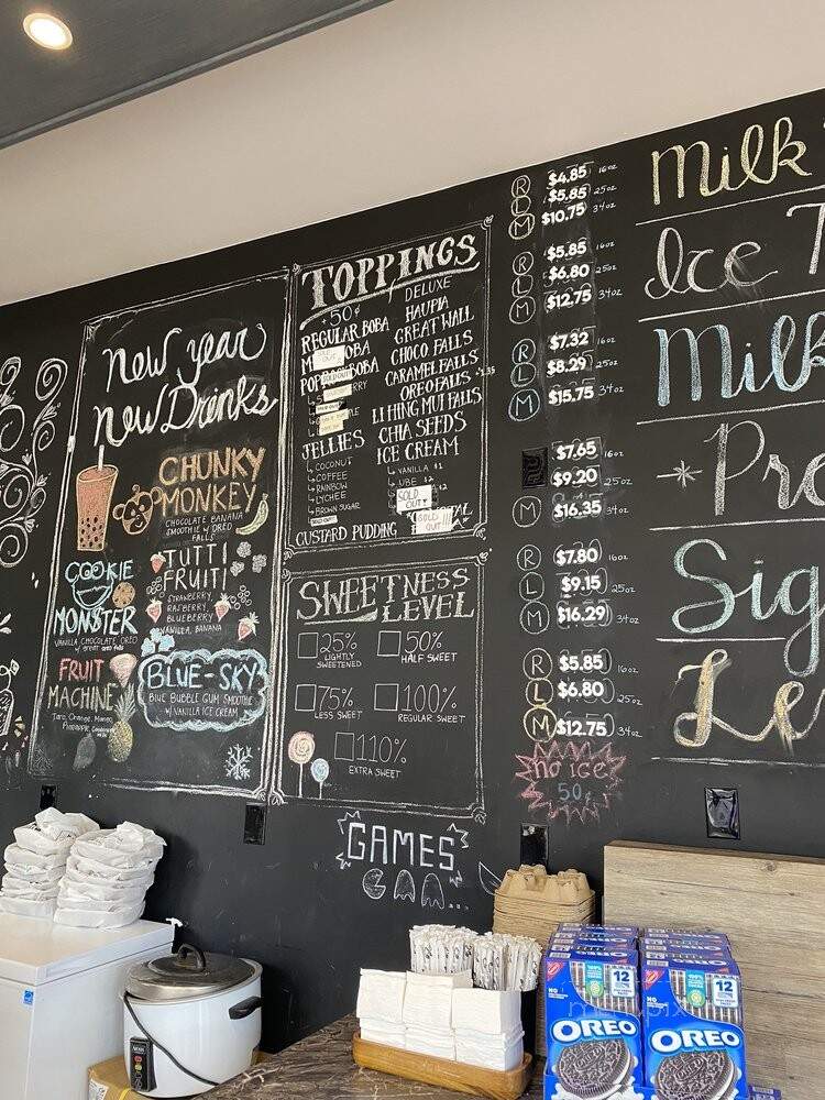 Infinitea Cafe 3 - Honolulu, HI menu_pic