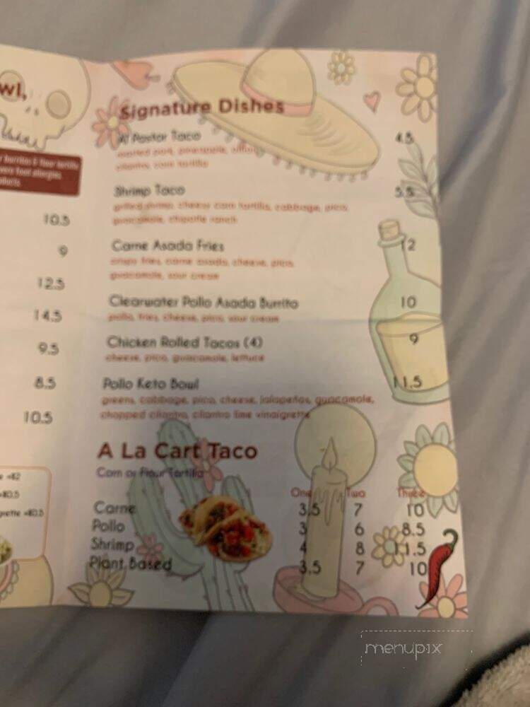 In N Out Taco - Clearwater, FL menu_pic