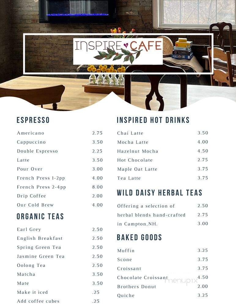 Inspire Cafe - Ashland, NH