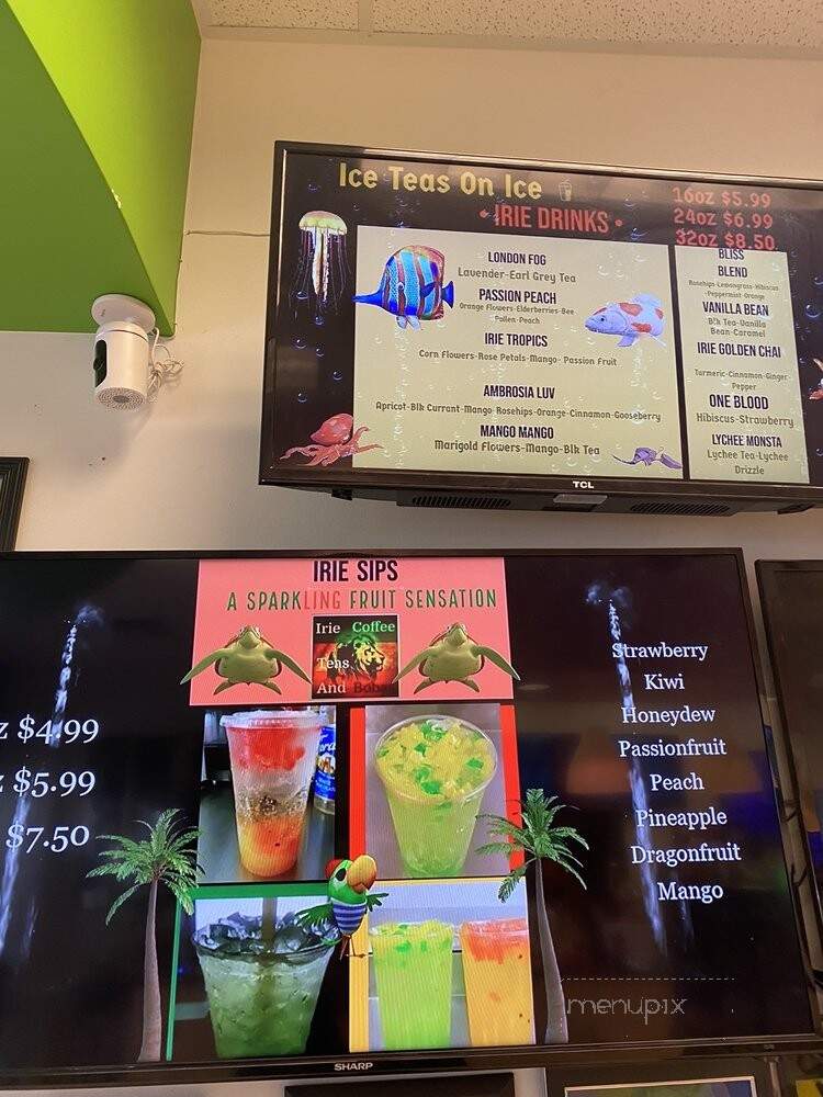 Irie Coffee Teas & Bobas - West Jordan, UT menu_pic