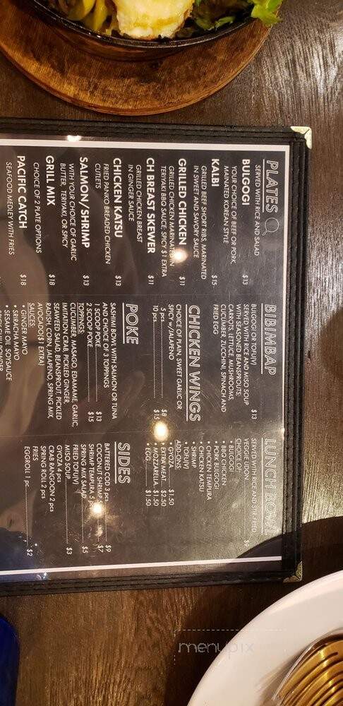 Iron Pot - Kent, WA menu_pic