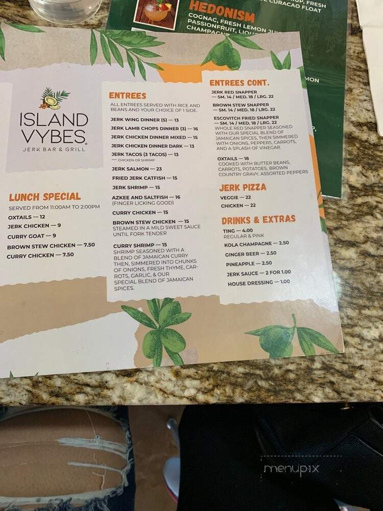 Island Vybes Jerk Bar & Grill - Calumet Park, IL