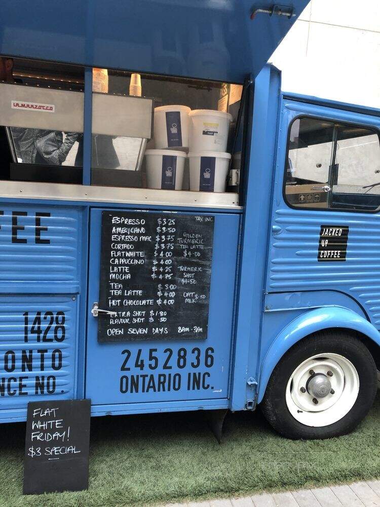 Jacked Up Coffee - Toronto, ON menu_pic