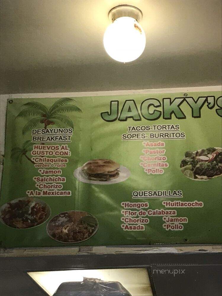 Jacky's Restaurant - Los Angeles, CA menu_pic