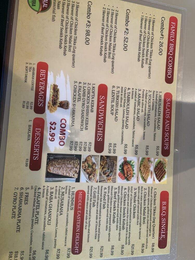 Jaffa Mediterranean BBQ - Denison, TX menu_pic