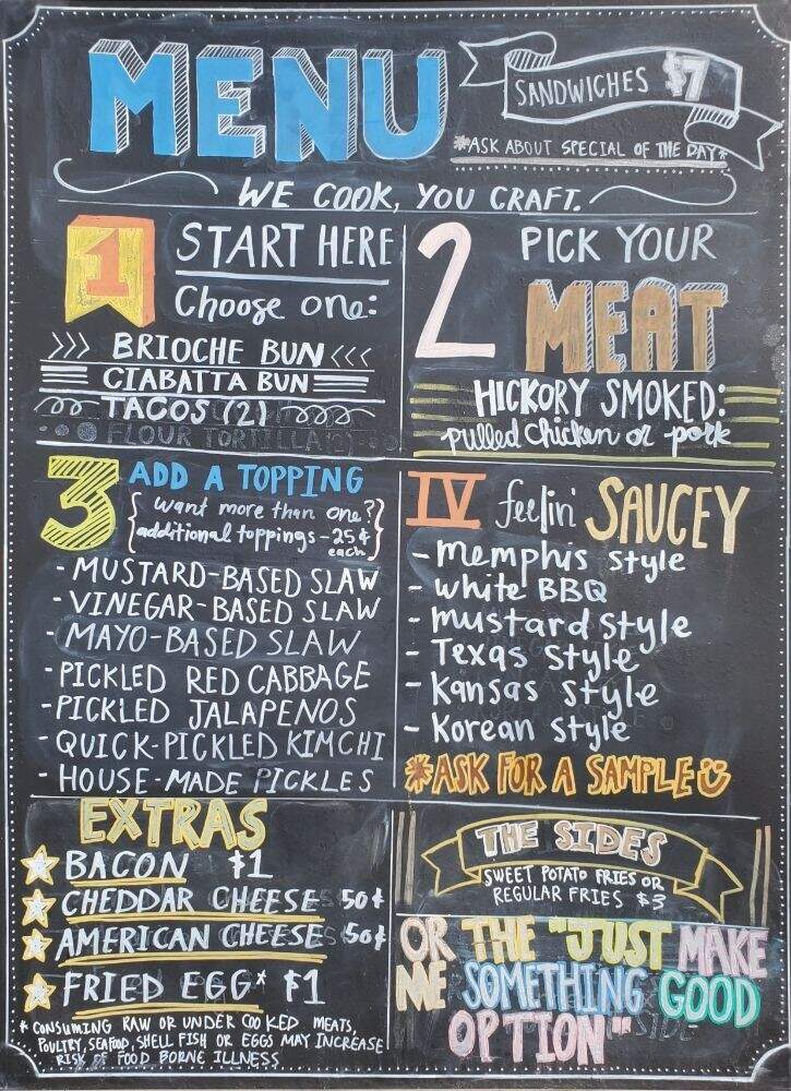 Jake's Craft BBQ - Oxford, MS menu_pic