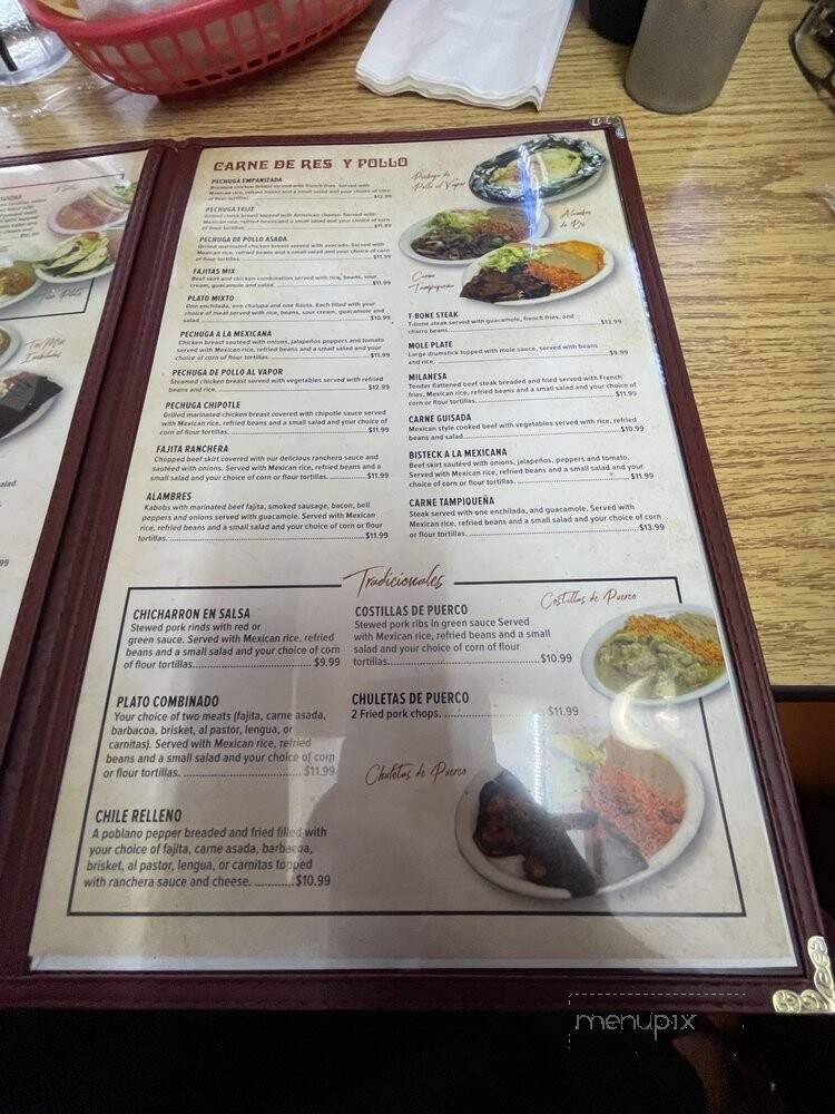 Jaliscienses Mexican Restaurant - Austin, TX menu_pic