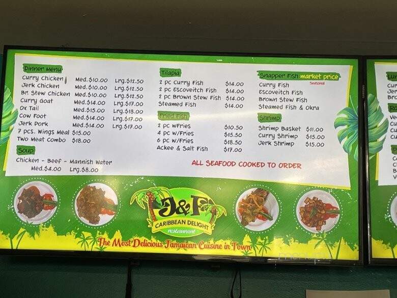 J&F Caribbean Delight - Centerville, GA menu_pic