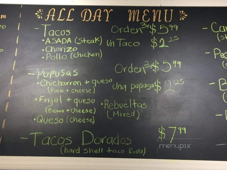 J&R Restaurant - Morganton, NC menu_pic