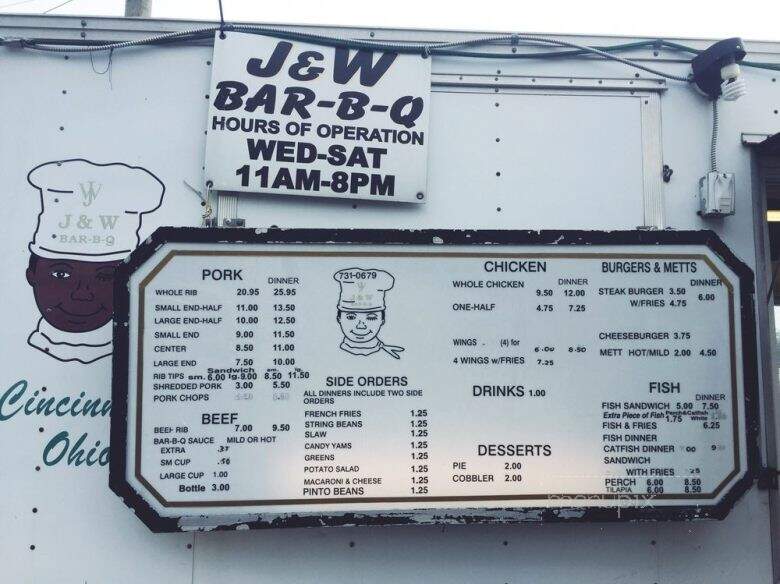 JW Bar-B-Que - Cincinnati, OH