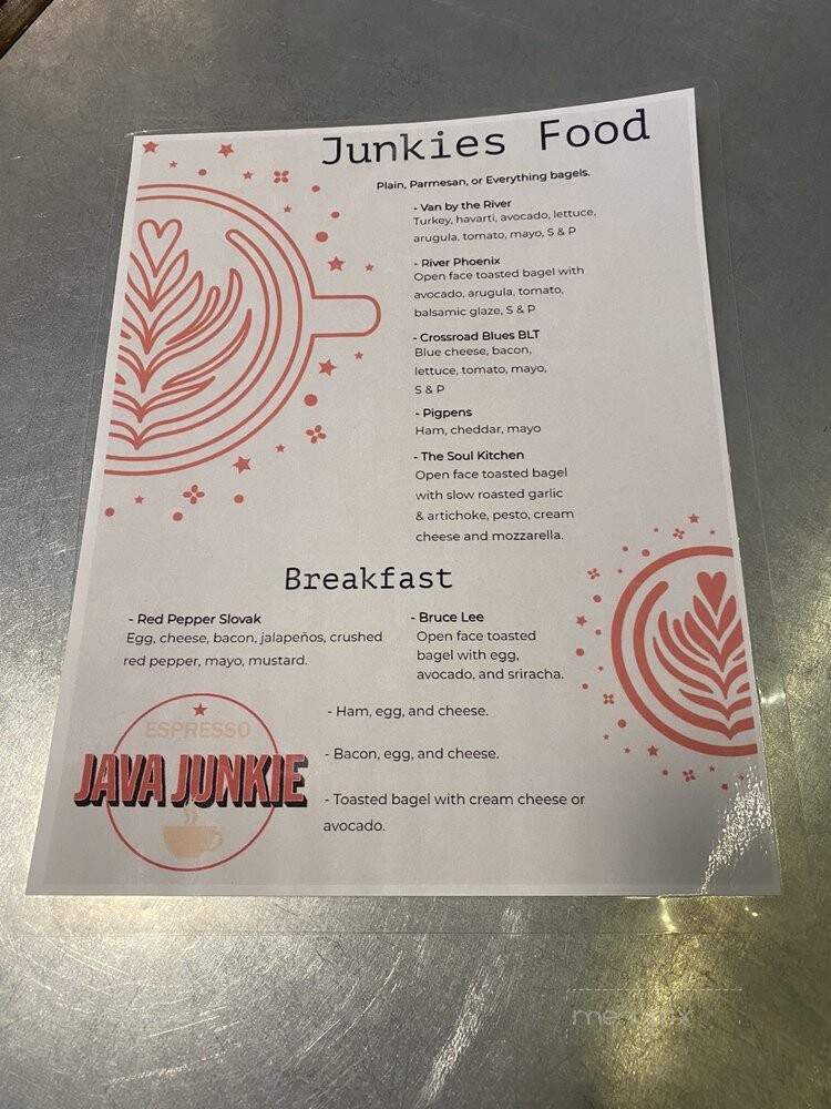 Java Junkie Provo - Provo, UT menu_pic