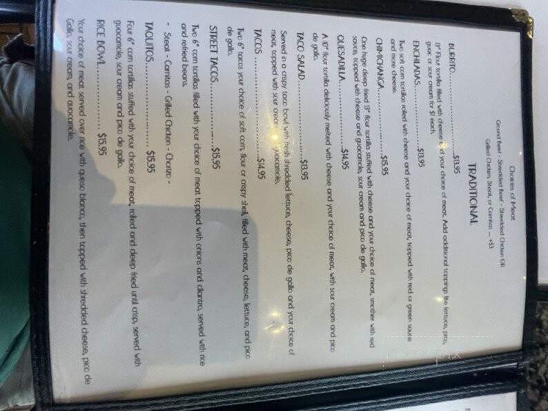 Javi's Mexican Grill - Wahiawa, HI menu_pic